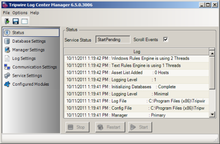 TLC Manager Interface