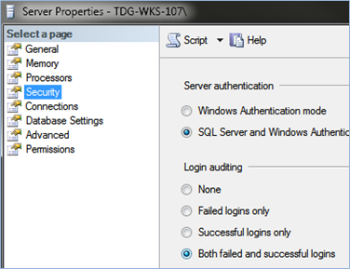Configuring A Microsoft Sql Server